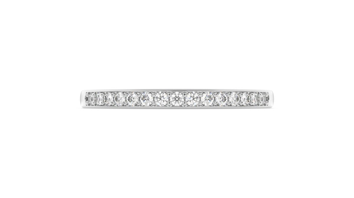 Half Eternity Round Diamond Ring in Yellow Gold - HP Diamond Jewellery