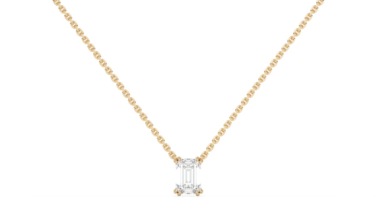 Necklaces Ebury Emerald Pendant - HOUSE PRESTON