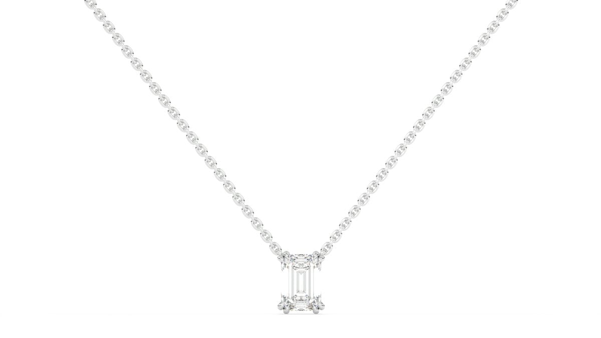 Necklaces Ebury Emerald Pendant - HOUSE PRESTON