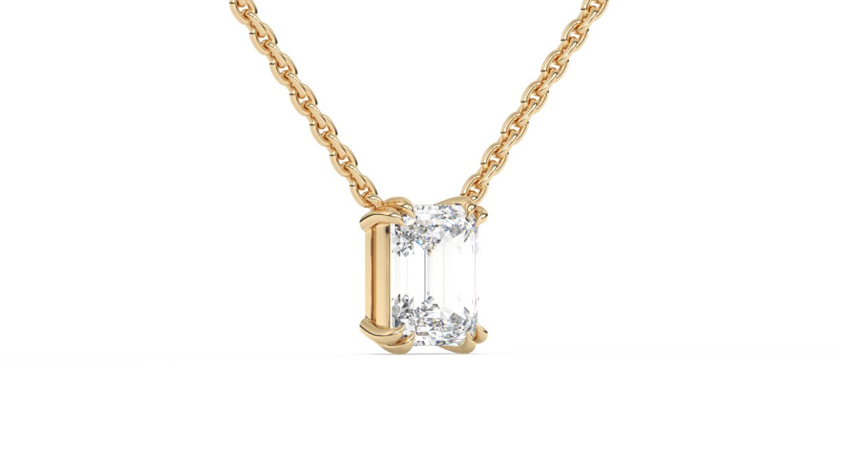 Necklaces Ebury Emerald Pendant - HOUSE PRESTON