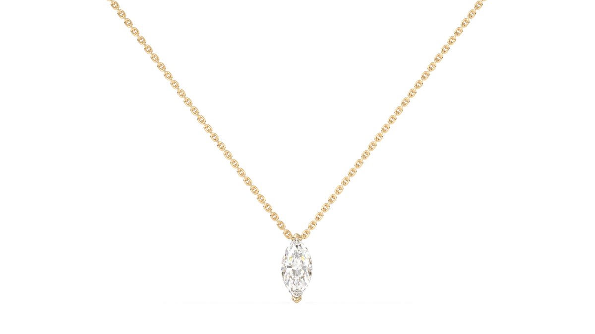 Necklaces Maddox Marquise Necklace - HOUSE PRESTON