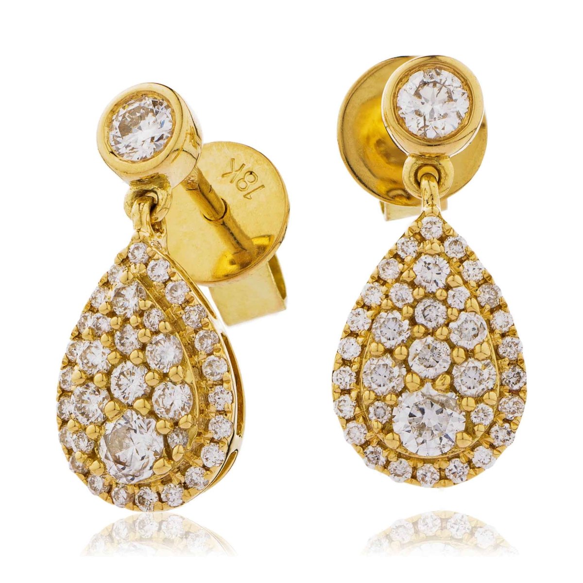 Earrings Faith Drop Earrings - HP Diamond Jewellery