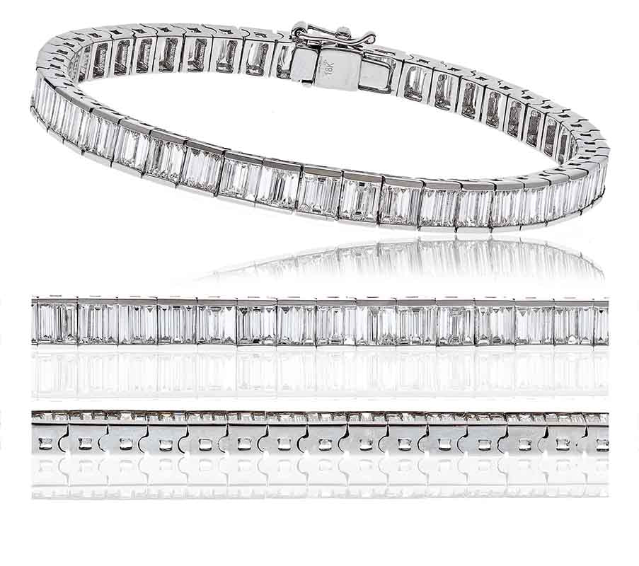 Bracelets Beaufort Baguette Tennis Bracelet - HOUSE PRESTON