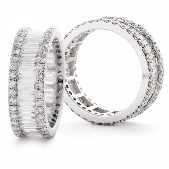 Rings Full Eternity Baguette Ring - HOUSE PRESTON