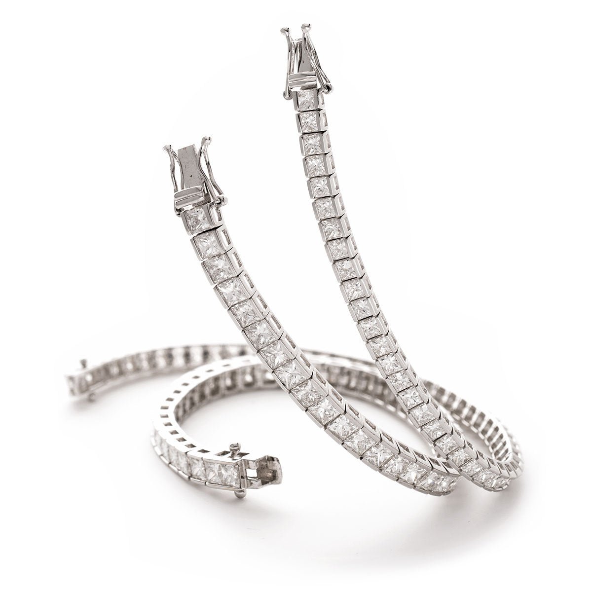 Bracelets Princess Cut Tennis Bracelet - HOUSE PRESTON